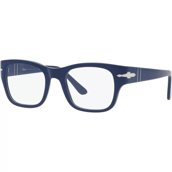 Persol Po3297v Rectangular Prescription Eyewear FramesBlueDemo Lens