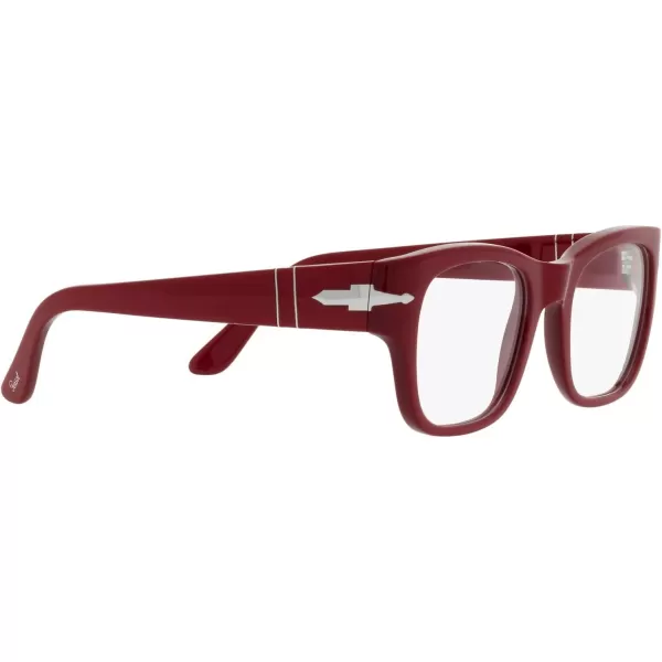 Persol Po3297v Rectangular Prescription Eyewear FramesBordeauxDemo Lens