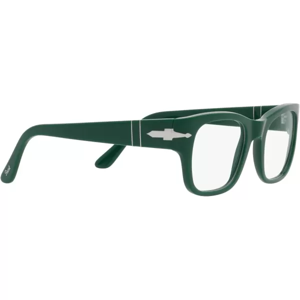 Persol Po3297v Rectangular Prescription Eyewear FramesGreenDemo Lens