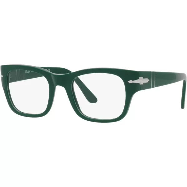 Persol Po3297v Rectangular Prescription Eyewear FramesGreenDemo Lens