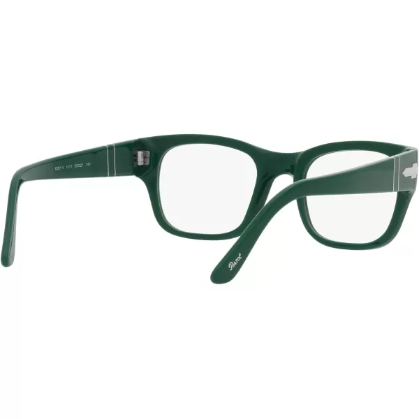 Persol Po3297v Rectangular Prescription Eyewear FramesGreenDemo Lens