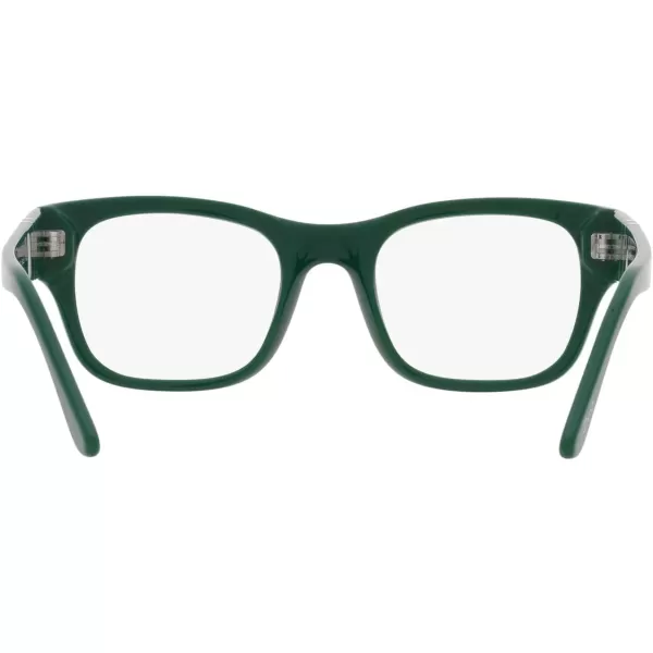 Persol Po3297v Rectangular Prescription Eyewear FramesGreenDemo Lens