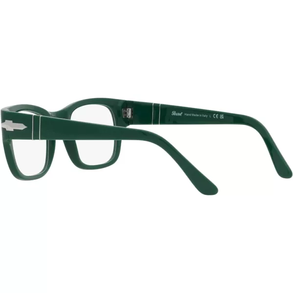 Persol Po3297v Rectangular Prescription Eyewear FramesGreenDemo Lens