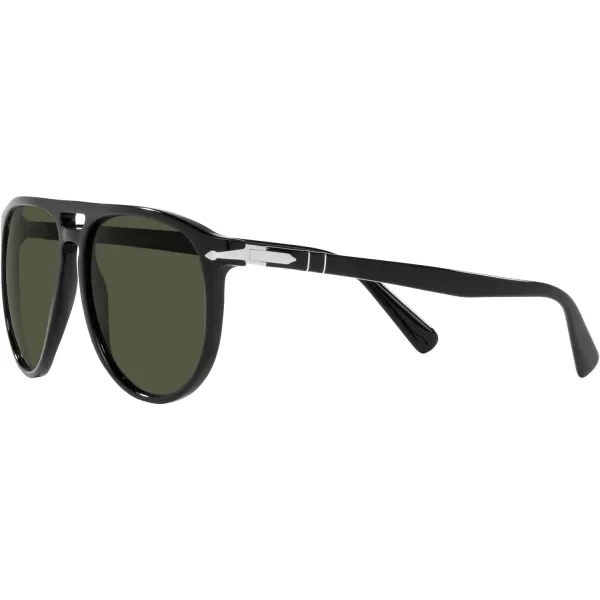 Persol Po3311s Aviator SunglassesBlackGreen