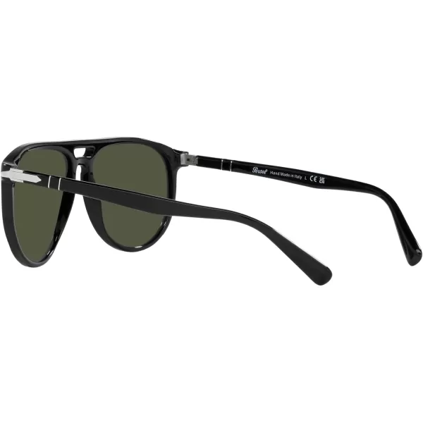 Persol Po3311s Aviator SunglassesBlackGreen