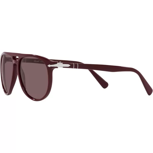 Persol Po3311s Aviator SunglassesDark BurgundyViolet