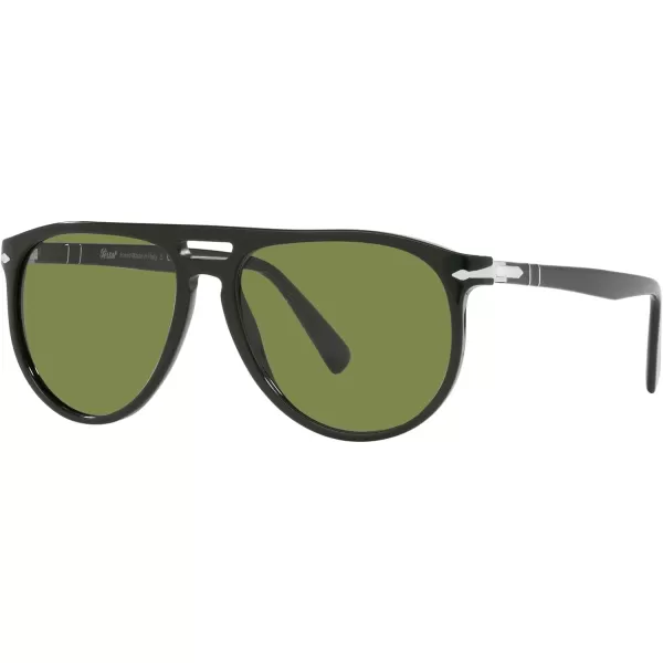 Persol Po3311s Aviator SunglassesDark GreenGreen