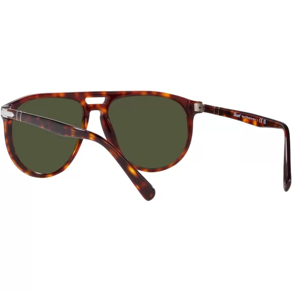 Persol Po3311s Aviator SunglassesHavanaGreen