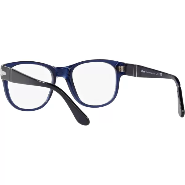 Persol Po3312v Square Prescription Eyewear FramesCobaltoDemo Lens