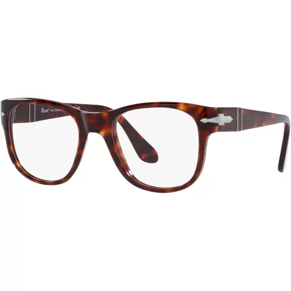 Persol Po3312v Square Prescription Eyewear FramesHavanaDemo Lens