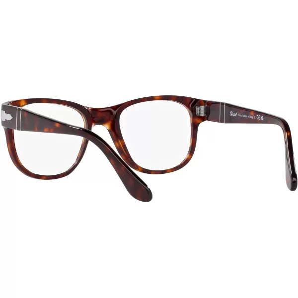 Persol Po3312v Square Prescription Eyewear FramesHavanaDemo Lens