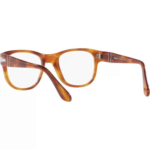 Persol Po3312v Square Prescription Eyewear FramesTerra Di SienaDemo Lens