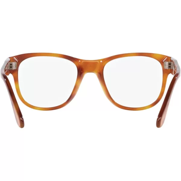 Persol Po3312v Square Prescription Eyewear FramesTerra Di SienaDemo Lens