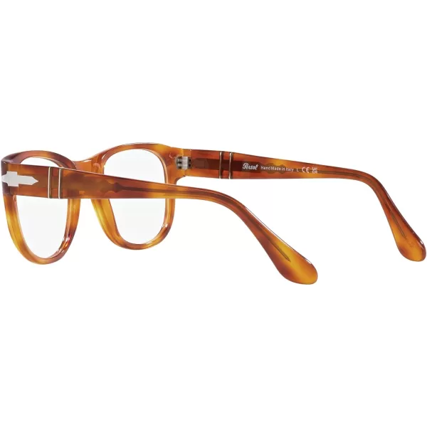 Persol Po3312v Square Prescription Eyewear FramesTerra Di SienaDemo Lens