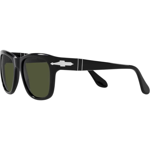 Persol Po3313s Square SunglassesBlackGreen