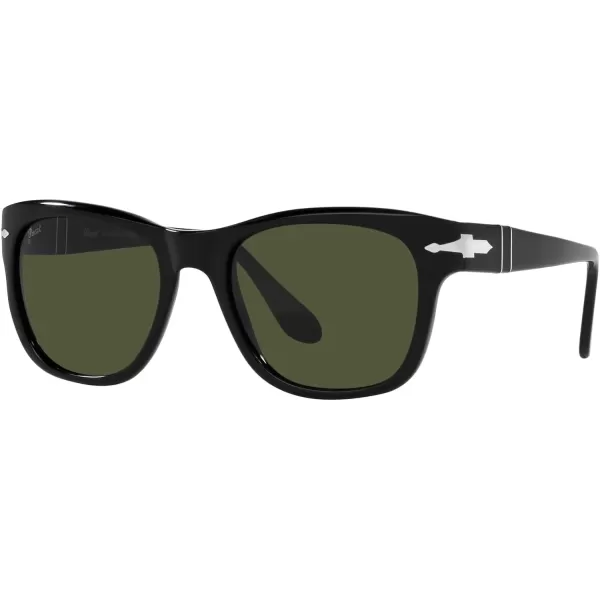 Persol Po3313s Square SunglassesBlackGreen