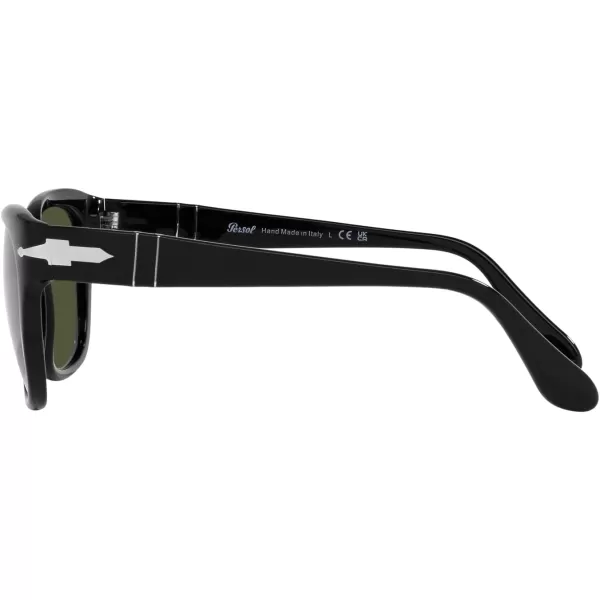 Persol Po3313s Square SunglassesBlackGreen