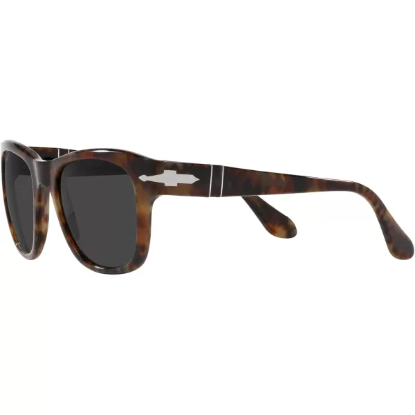 Persol Po3313s Square SunglassesCaffePolarized Black