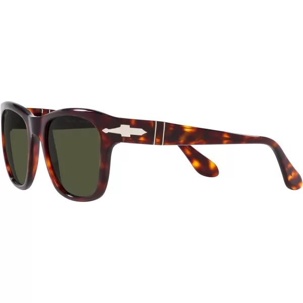 Persol Po3313s Square SunglassesTortoise BrownGreen