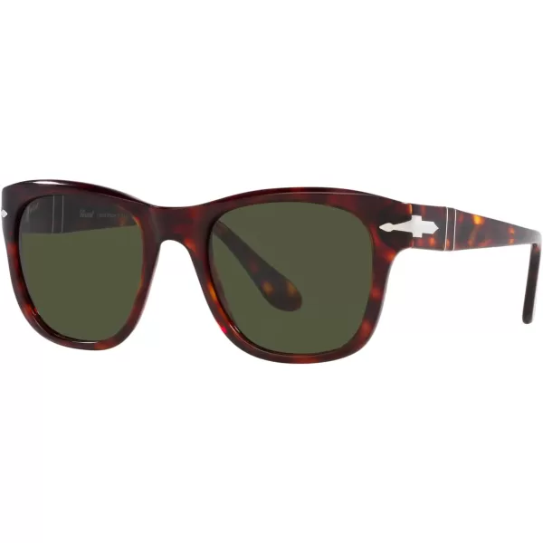 Persol Po3313s Square SunglassesTortoise BrownGreen