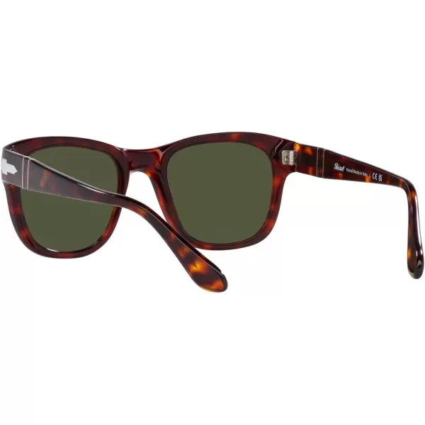 Persol Po3313s Square SunglassesTortoise BrownGreen