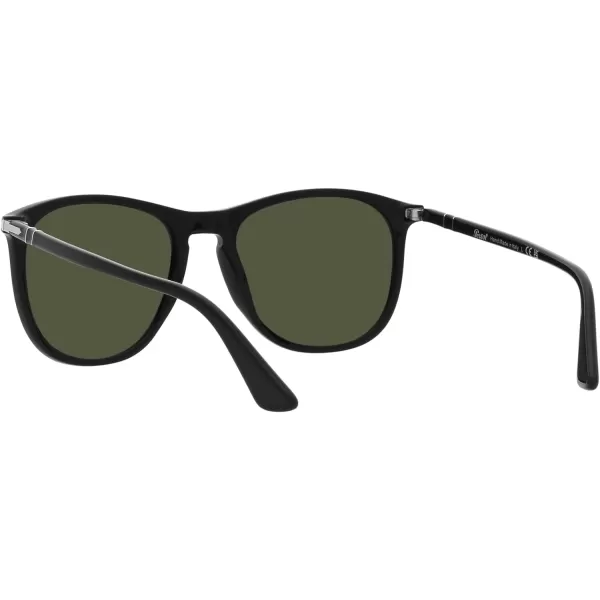 Persol Po3314s Square SunglassesBlackGreen