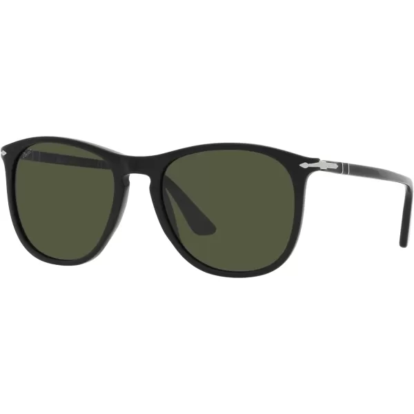 Persol Po3314s Square SunglassesBlackGreen