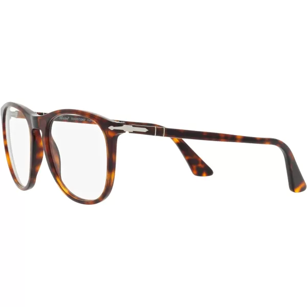 Persol Po3314s Square SunglassesHavanaTransition Clear to Grey