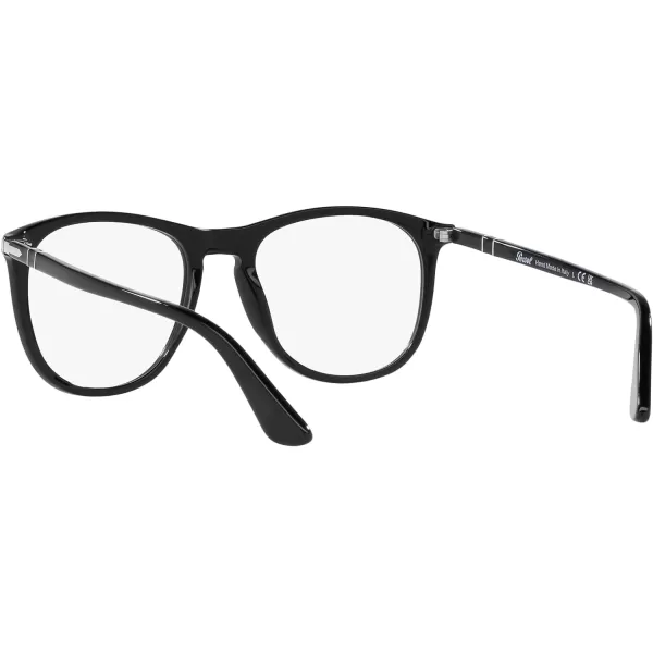 Persol Po3314v Square Prescription Eyewear FramesBlackDemo Lens