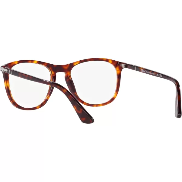 Persol Po3314v Square Prescription Eyewear FramesHavanaDemo Lens