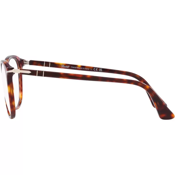 Persol Po3314v Square Prescription Eyewear FramesHavanaDemo Lens