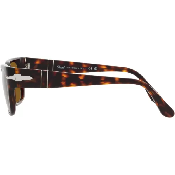 Persol Po3315s Rectangular SunglassesHavanaBrown