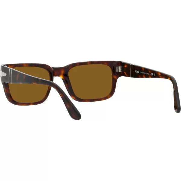 Persol Po3315s Rectangular SunglassesHavanaBrown