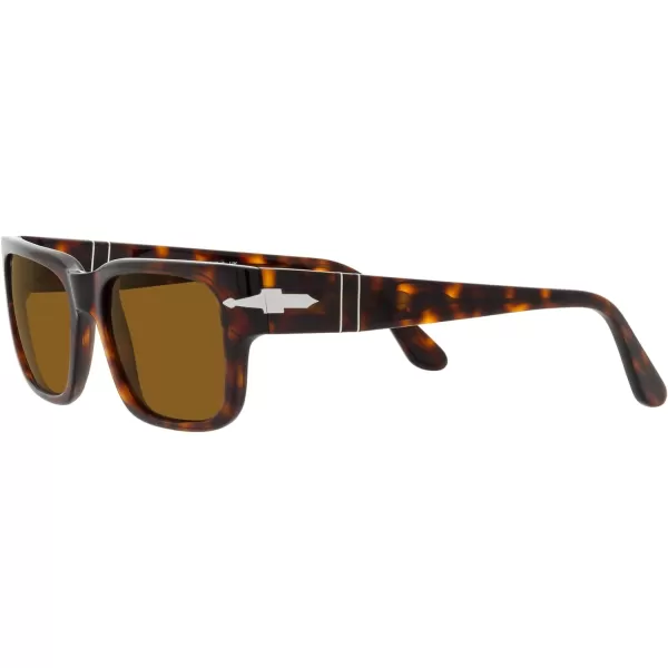 Persol Po3315s Rectangular SunglassesHavanaBrown