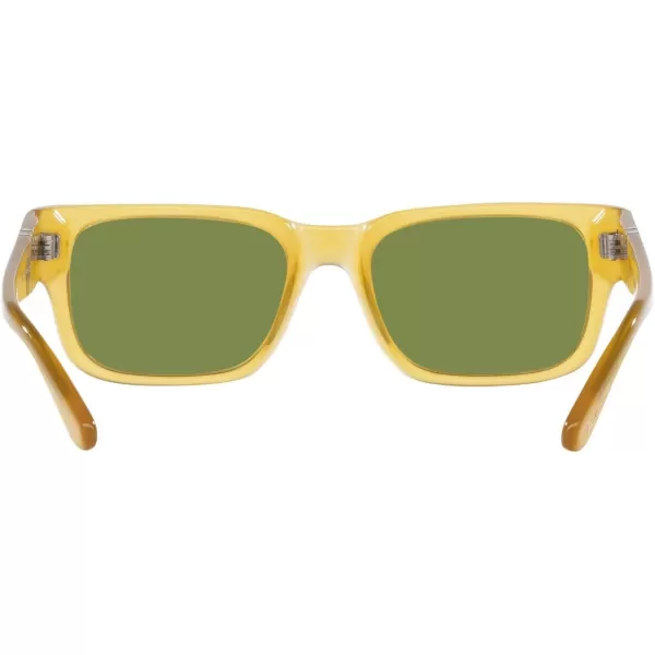 Persol Po3315s Rectangular SunglassesMieleGreen