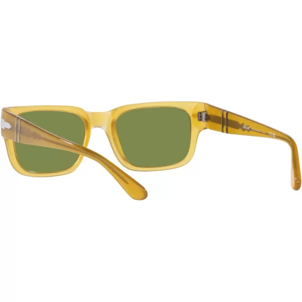 Persol Po3315s Rectangular SunglassesMieleGreen