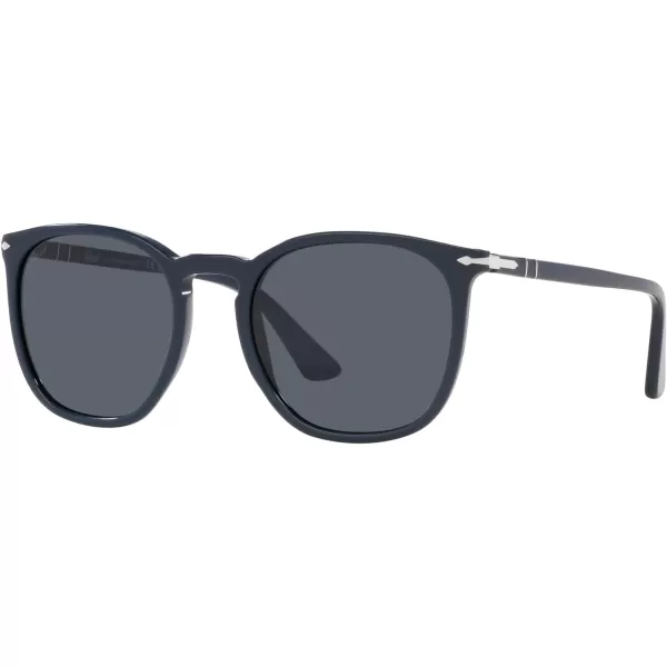 Persol Po3316s Rectangular SunglassesDusty BlueBlue