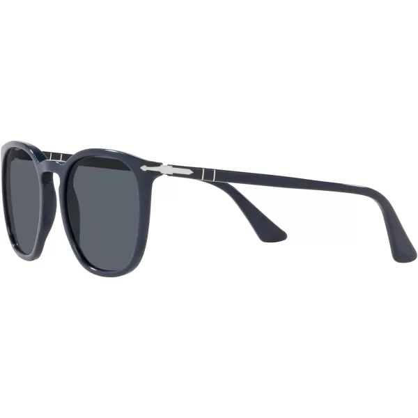 Persol Po3316s Rectangular SunglassesDusty BlueBlue