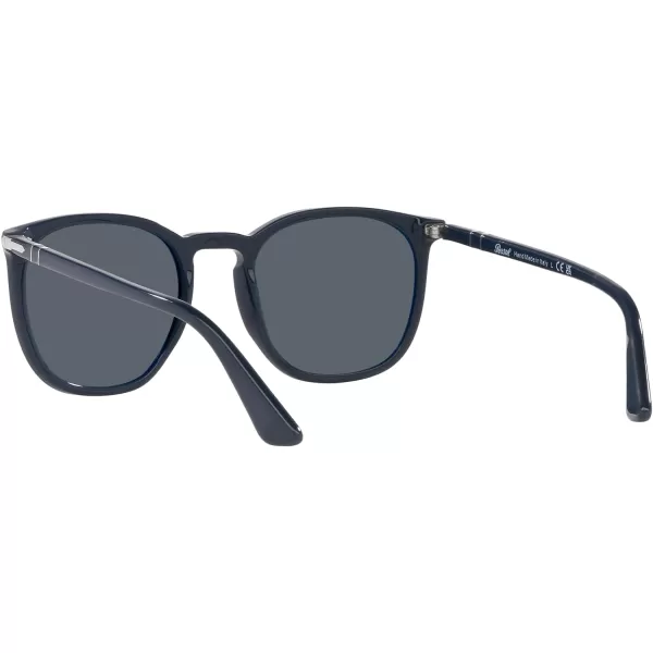 Persol Po3316s Rectangular SunglassesDusty BlueBlue