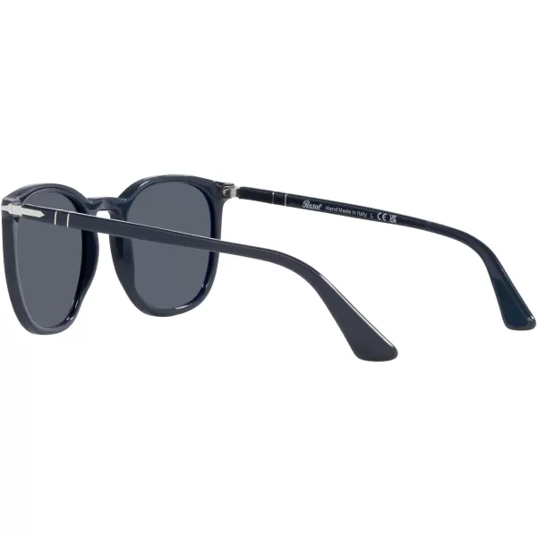 Persol Po3316s Rectangular SunglassesDusty BlueBlue