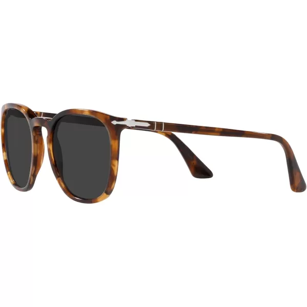 Persol Po3316s Rectangular SunglassesHoney TortoisePolarized Black