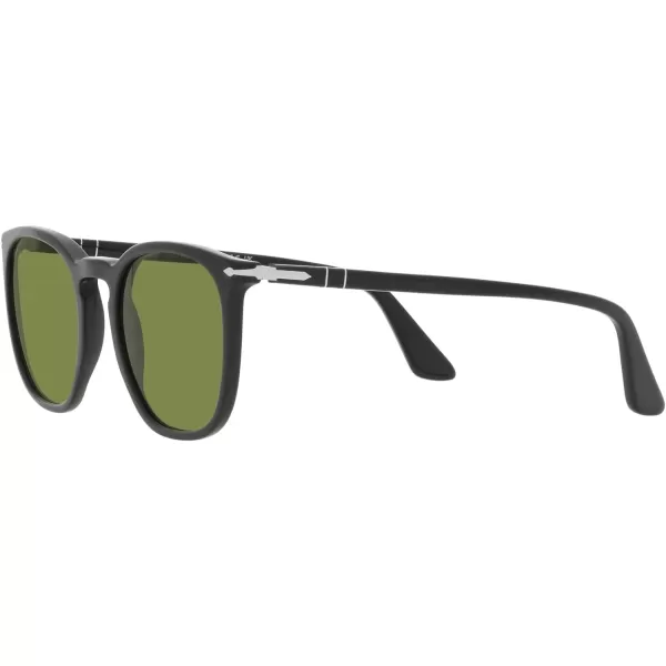 Persol Po3316s Rectangular SunglassesMatte Dark GreenGreen