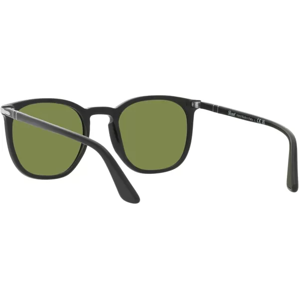 Persol Po3316s Rectangular SunglassesMatte Dark GreenGreen