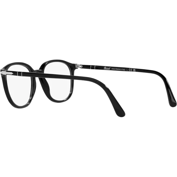 Persol Po3317v Square Prescription Eyewear FramesBlackDemo Lens