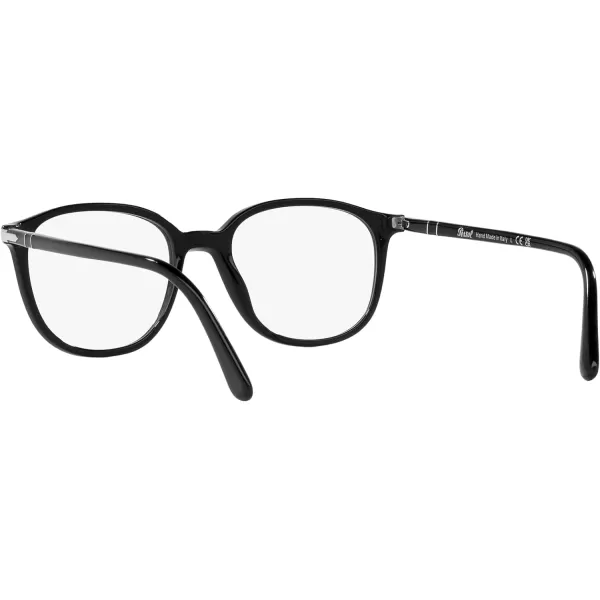 Persol Po3317v Square Prescription Eyewear FramesBlackDemo Lens