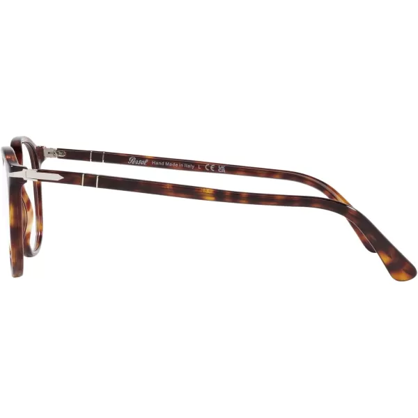 Persol Po3317v Square Prescription Eyewear FramesHavanaDemo Lens