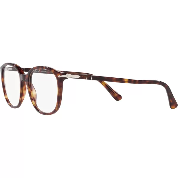 Persol Po3317v Square Prescription Eyewear FramesHavanaDemo Lens