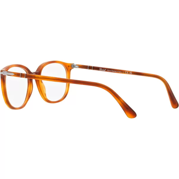 Persol Po3317v Square Prescription Eyewear FramesTerra Di SienaDemo Lens