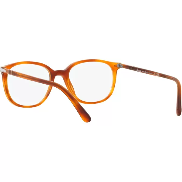 Persol Po3317v Square Prescription Eyewear FramesTerra Di SienaDemo Lens