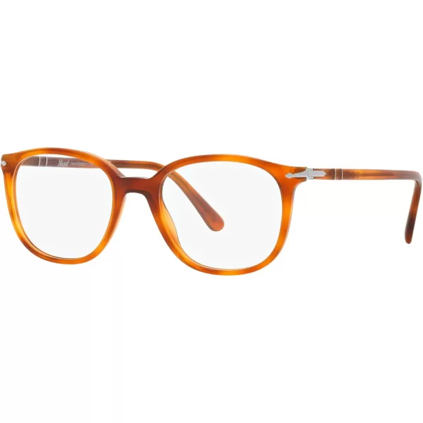 Persol Po3317v Square Prescription Eyewear FramesTerra Di SienaDemo Lens